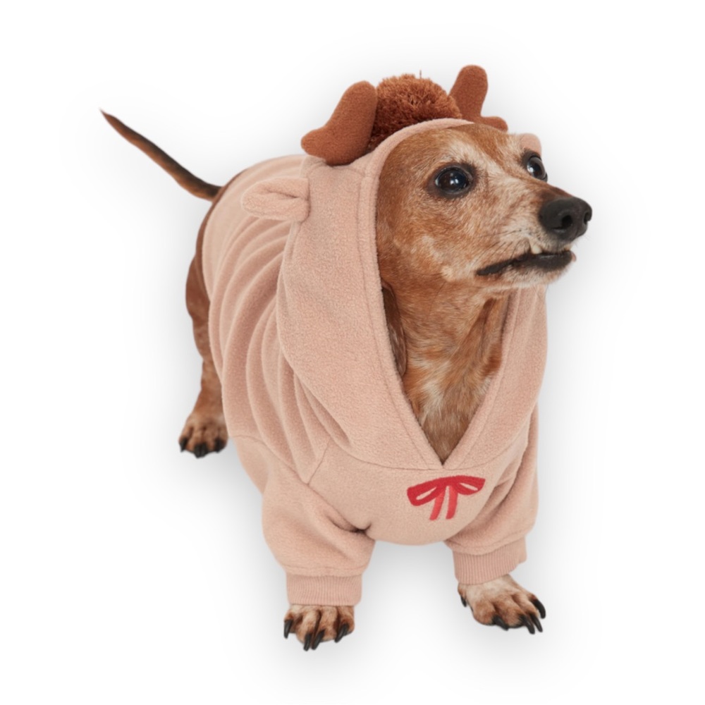 Old Navy Dog Microfleece Animal Costume Sweater Hoodie Clothing Size Large